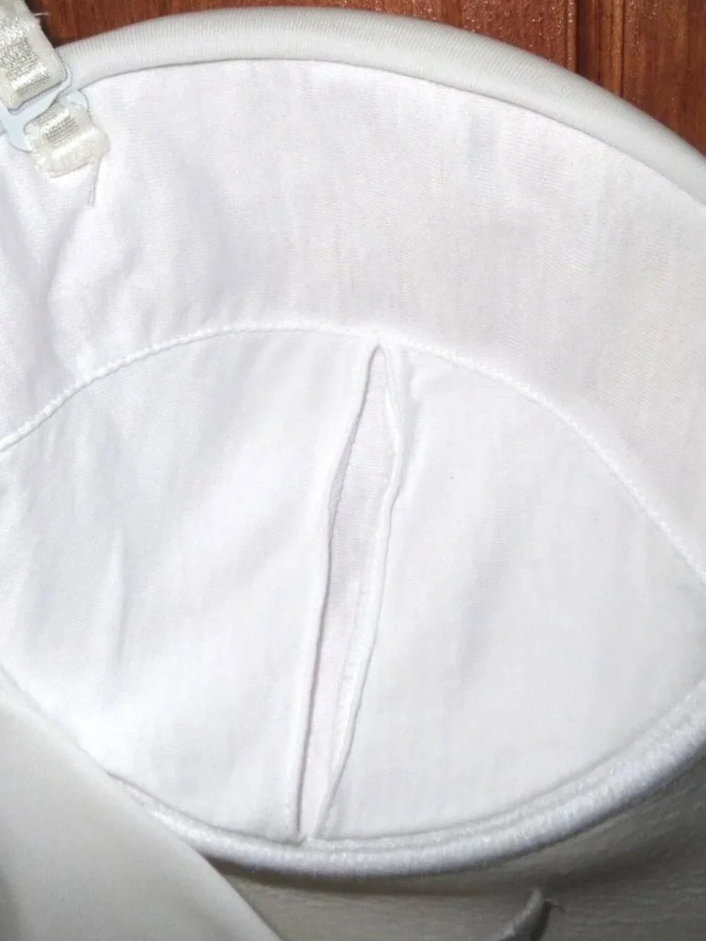 Bridal Bustier 38D Strapless With Garters, Includes NIP Straps White GUC - Picture 7 of 14